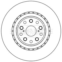 BORG & BECK Piduriketas BBD5982S